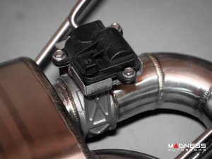 Jaguar F-TYPE Performance Exhaust System - MADNESS - 5.0L V8 - Dual Side Exit - Electronic Valve Design - Black Chrome Exhaust Tips